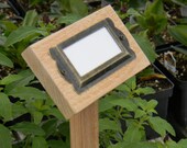 Cedar Wood Garden Vegetable Plant Flower Herb Markers Signs Labels Stakes