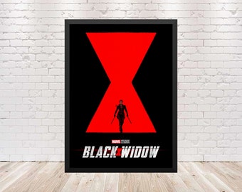 BLACK WIDOW MARVEL MOVIE POSTER FILM A4 A3 A2 A1 CINEMA PRINT #2