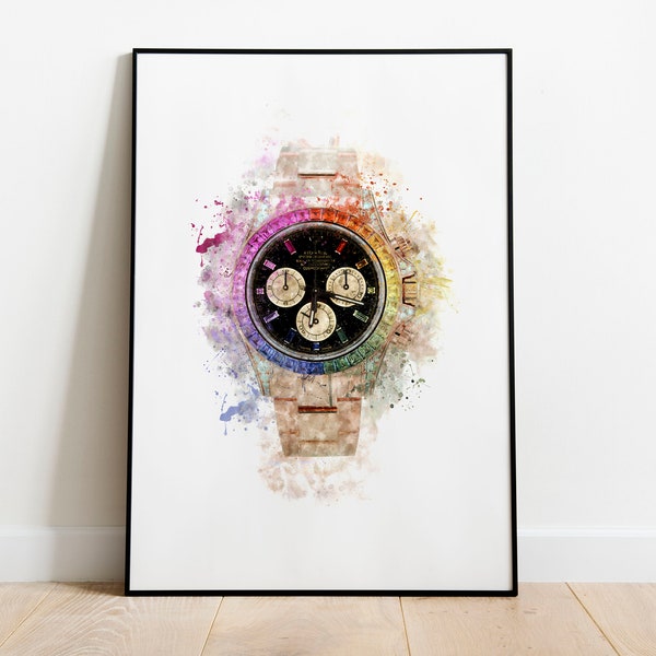 Rolex Wall Art - Etsy