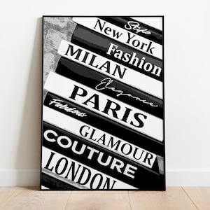 Louis Vuitton Print, A4 Art Print Designer Logo Poster Chic Designer Print