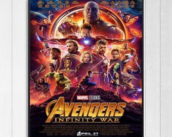 Avengers Endgame Movie Poster 0418 Sizes A4,A3,A2,A1