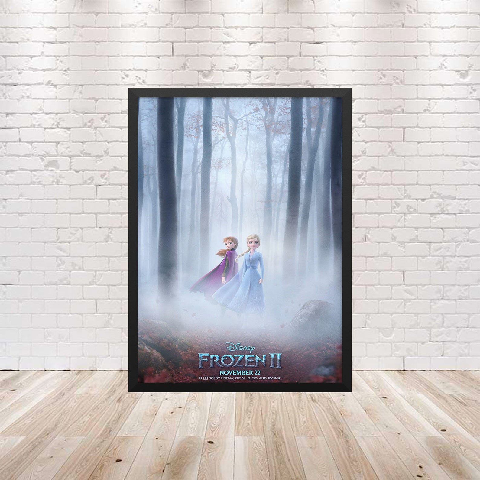 Frozen 2 Movie Poster Print 2019 Wall Artfilms Cinema A6 A5 Etsy