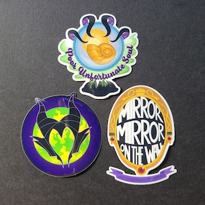 Villains Sticker Pack