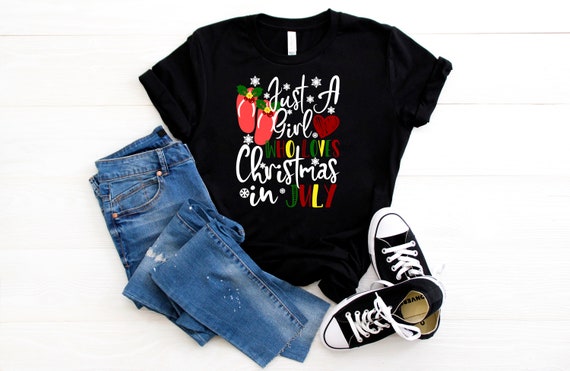 This Girl Loves Christmas Holidays Xmas Pullover Hoodie 8 oz.