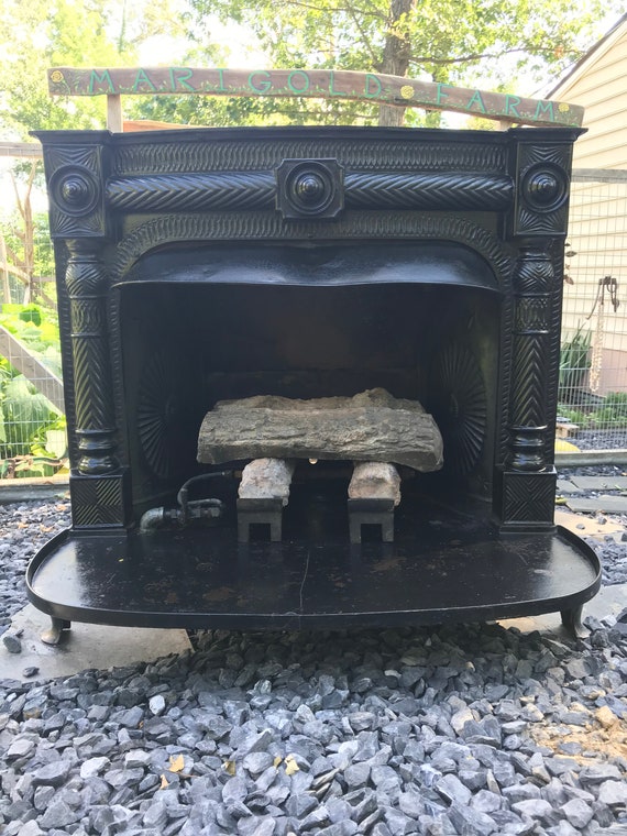 Wood Stove Antique H Stimpson Fire Frame Franklin Parlor - Sears Franklin Antique Cast Iron Wood Stove Fireplace Wood Stove Antique H Stimpson Fire Frame Franklin Parlor - Sears Franklin Antique Cast Iron Wood Stove Fireplace