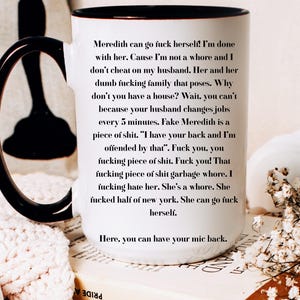 Lisa Barlow Hot Mic kaffemugg, Real Housewives of Salt Lake City-tema, Lisa's Rant, Bravo RHOSLC-tema, unisex Boho Bravo keramikmugg
