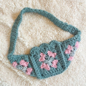 The Sling Bag | Handmade Crochet Chunky Granny Square Crossbody Bum Bag