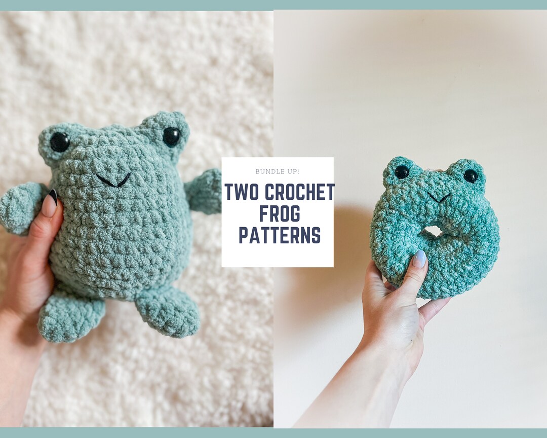 Two Frog Pattern Bundle PDF | Digital Files ONLY | Cottagecore Inspired ...