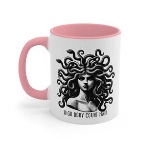 Real Housewives of Salt Lake City Themed Mug, High Body Count Hair x Medusa, Bravo Themed Coffee Mug, Unisex Boho Bravo Ceramic Mug