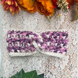 The Braeburn Twisted Headband | Handmade Knit Merino Wool Womens Earwarmer