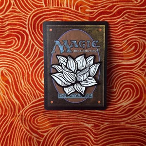 Black Lotus - Magic The Gathering MTG Inspired Enamel Pin 2&quot;