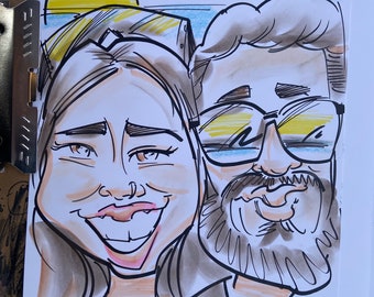 Caricature Drawings!( 2 people) 10% off