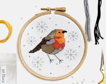 Christmas Robin Cross Stitch Craft Kit