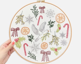 Advent Calendar Embroidery Kit