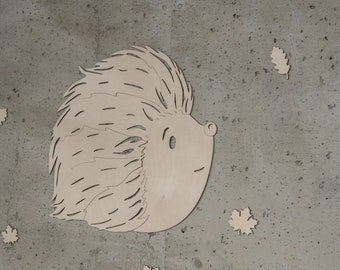 Magical HEDGEHOG Nursery Decor, wooden wall decor, Kinderzimmer Dekoration, Wanddekoration, kids room decor