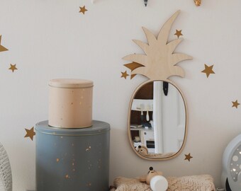 Specchio per cameretta bambini, a forma di ananas, specchio di sicurezza, specchio per camerette bambini, Kinderspiegel