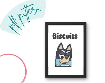 Biscuits Bandit Cross Stitch Pattern