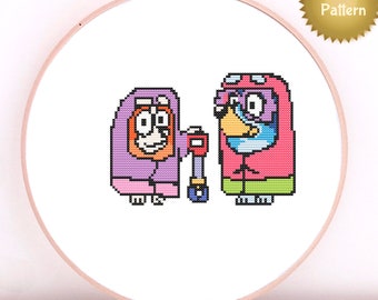 The Grannies Cross Stitch Pattern