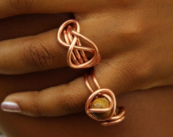 effortless | Copper Wire Ring