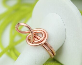 over and over | Copper Wire Ring