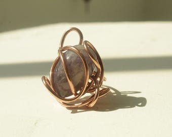 Bay  | Crystal Copper Ring
