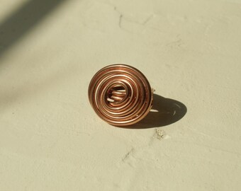 Echo | Copper Wire Ring