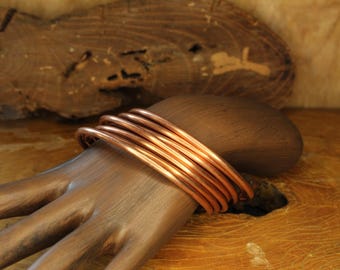 Handmade Copper Bangles