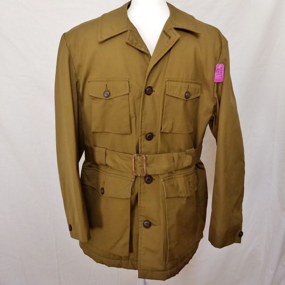 Vintage 1960s Van Heusen insulated military-style
