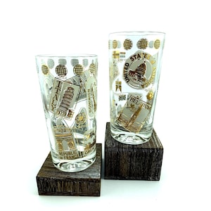 Vintage Highball Travel Tumblers