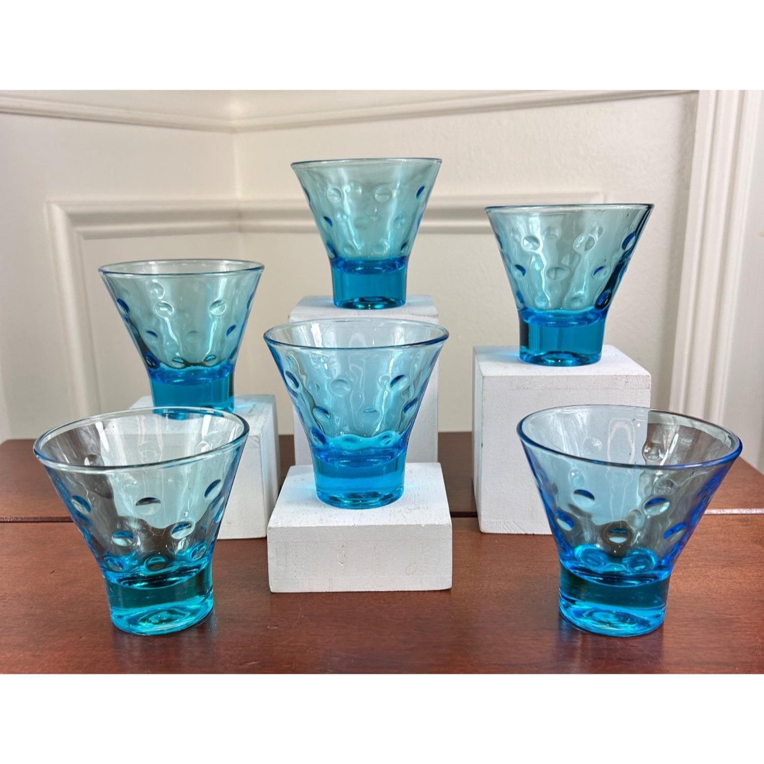 Hazel Atlas Polka Dots Glasses - Etsy