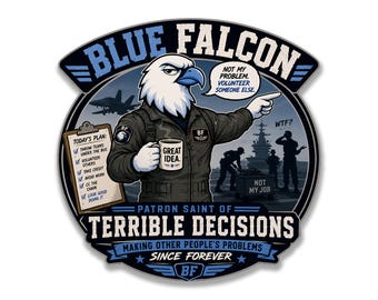 Halcón Azul - Santo Patrón de las Decisiones Terribles