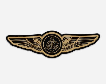 Wings of Gold Inverse Decal