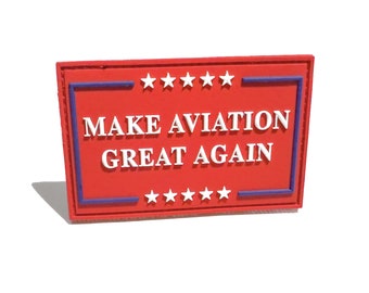 MAGA Aviation Patch (3.5” X 2.25”