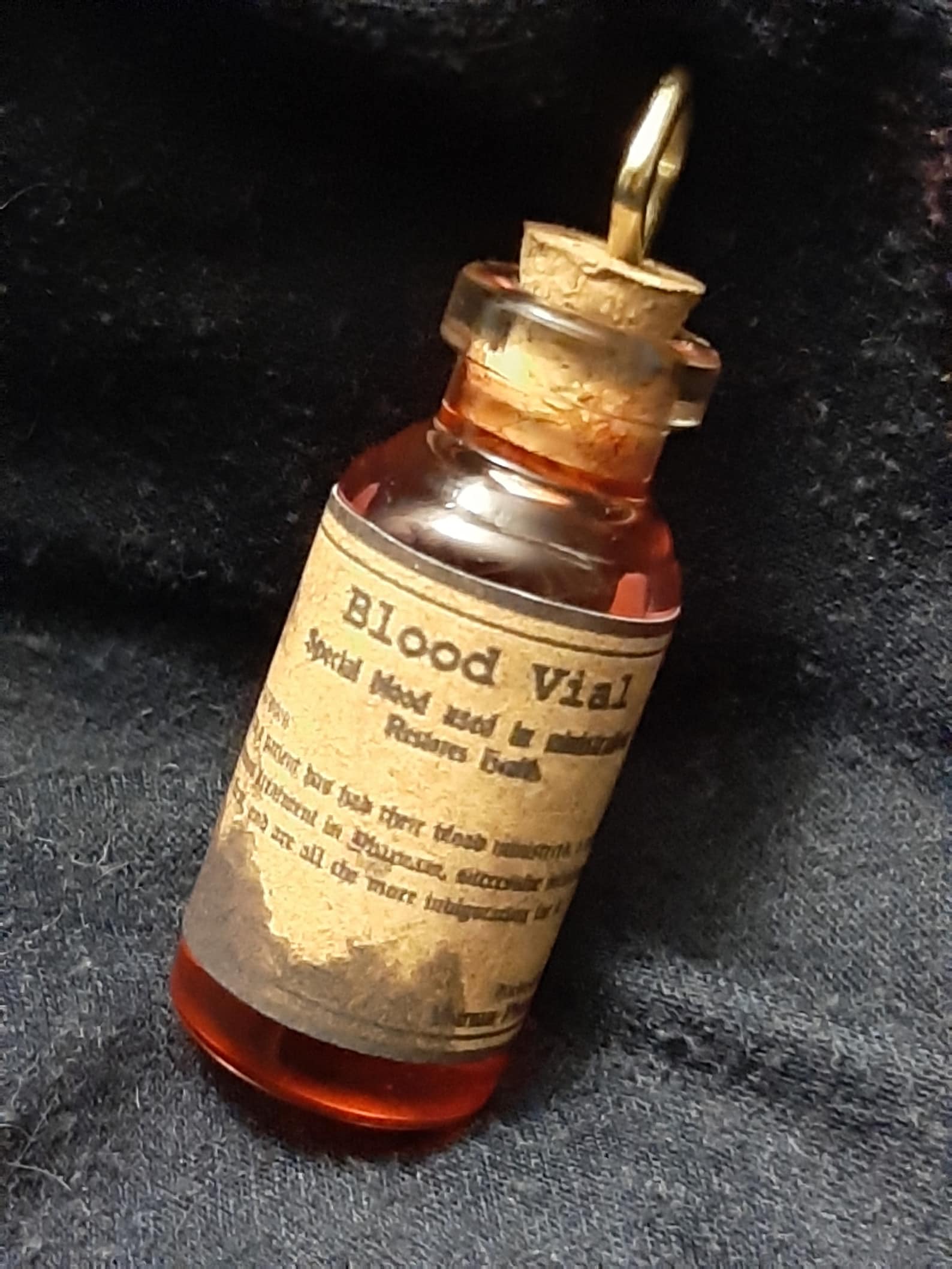 Bloodborne Blood Vial Necklace Etsy