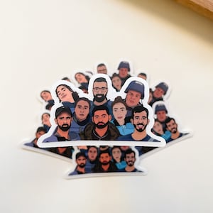 Stickers for a Cause- Hero's"- 2.5x1.5