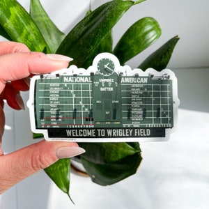 Tableau d'affichage Wrigley Field 4 x 2,4