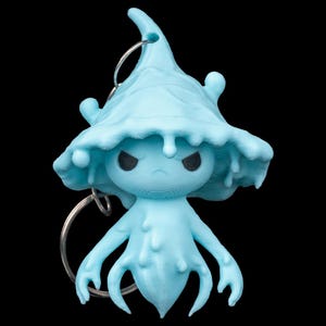 Bloop Vattenanden Nyckelring – 3D-tryckt berlock | Fantasy Nyckelring