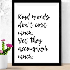 Wonder Precepts Print: Classroom Decor, Inspirational Quotes (Digital Download)