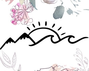 Free Free Mountain Wave Svg 655 SVG PNG EPS DXF File