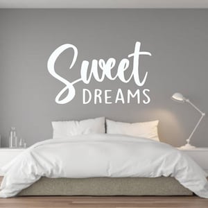 Słodkie sny w monogramie Circle SVG | Serca | Ślub | Casual | Uroczy | Prezent dla dziecka | naklejka ścienna | Niestandardowy | Znak | Cricut | Sylwetki | Łóżko