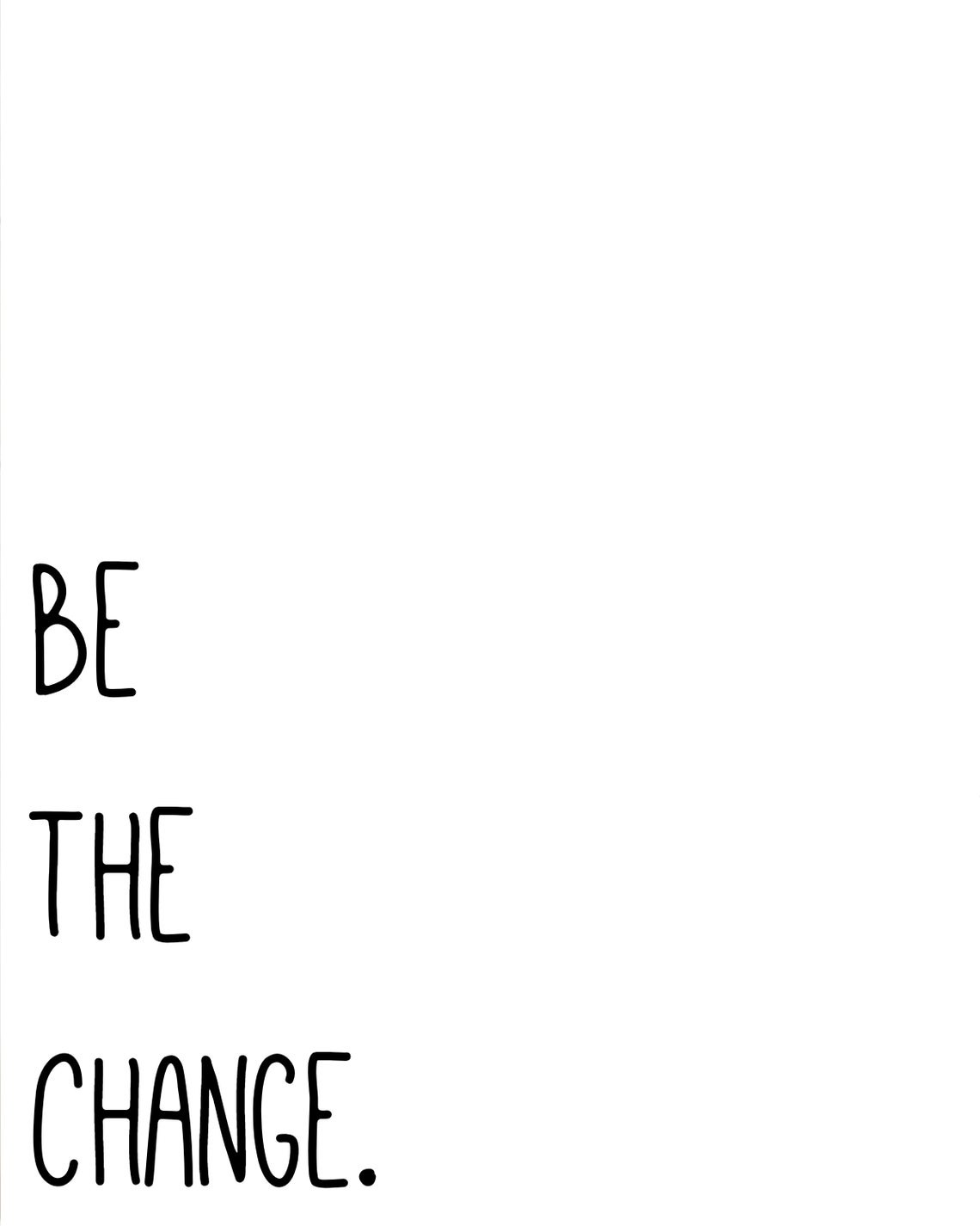 Printable Quotes for Wall Decor Black and White JPEG | Etsy