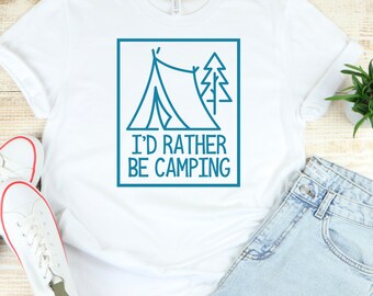 Camping Tent SVG: Mountains, Outdoors, Vinyl Decal (Digital Download)
