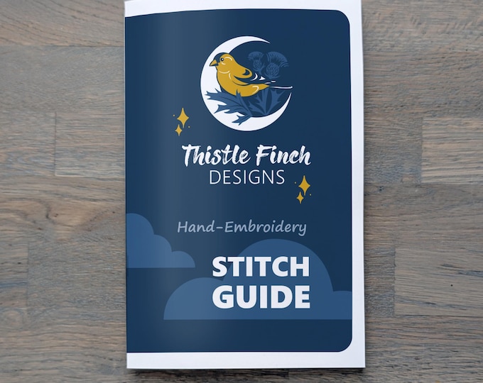 Featured listing image: Stitch Guide, DIY Embroidery Instructions, How-To Booklet