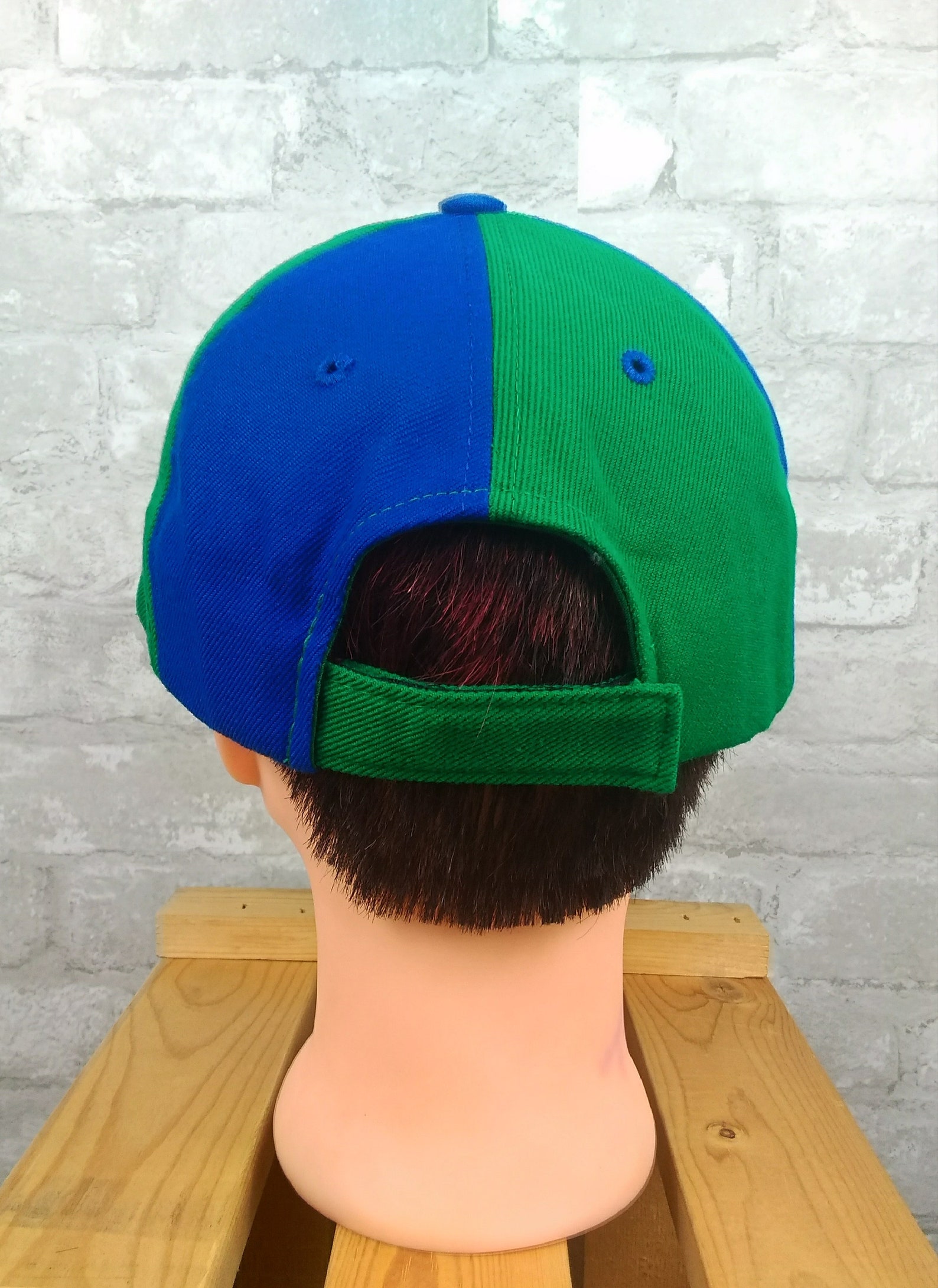 Six panel essential velcro strap back hat Etsy