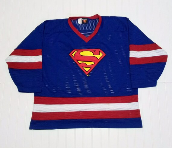 Superman hockey jersey
