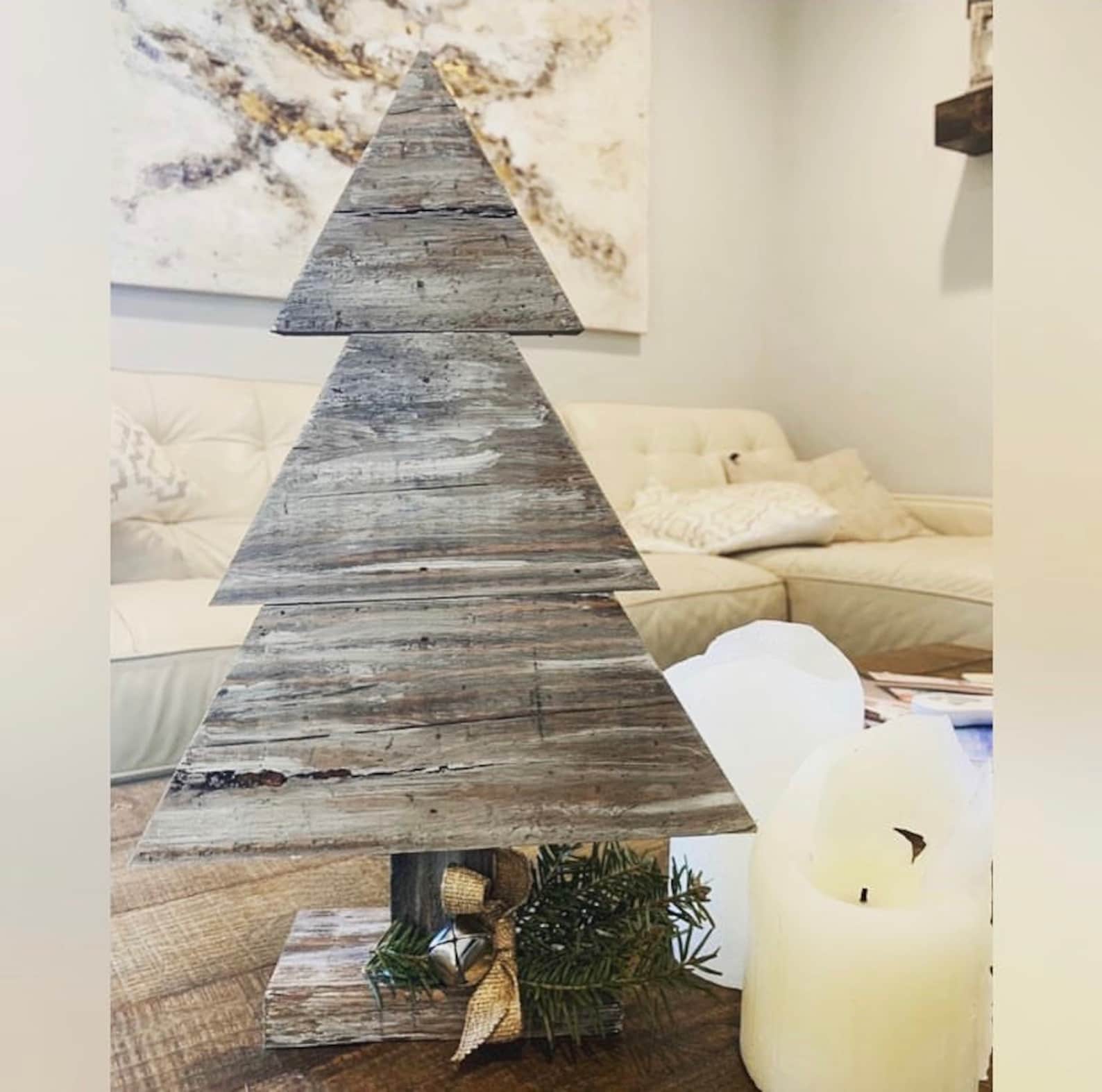 Wood Christmas Trees Etsy