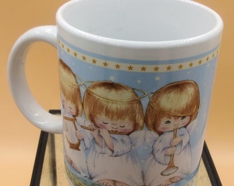 Musical Angel Coffee Mug: Houston Harvest Ceramic Mug
