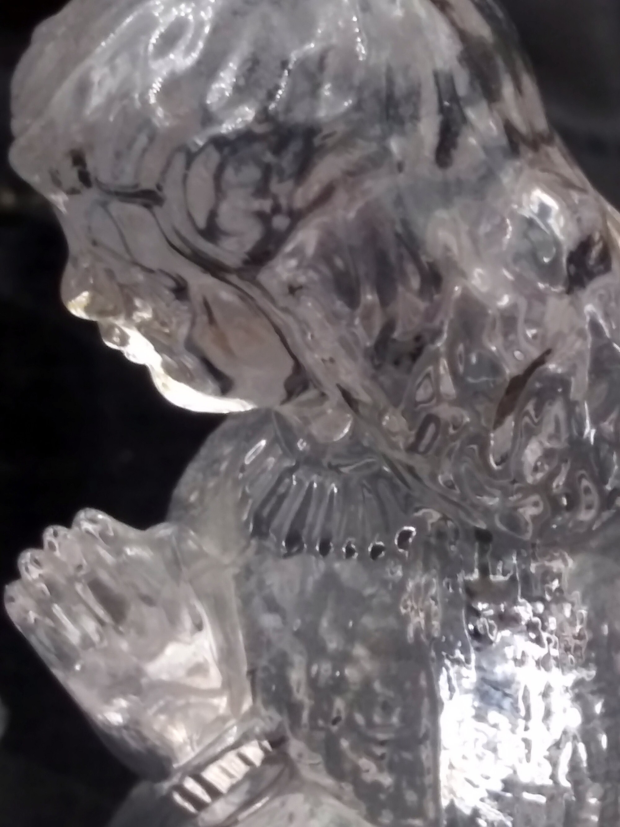 トウルクリスタルエンジェルキャンドルホルダー：オーストリア産