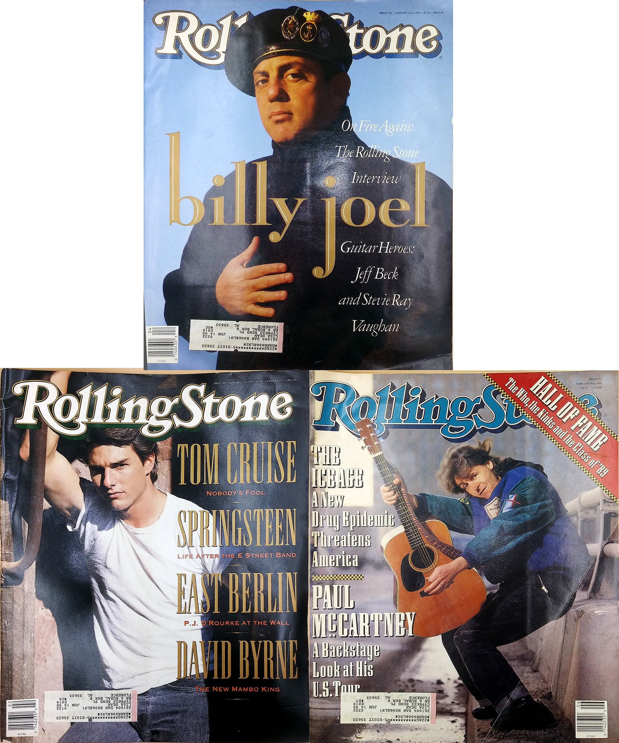 雑誌。ローリングストーン誌。1990年 - Etsy 日本