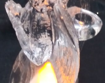 水晶　キャンドルスタンド キャンドル・キャンドルホルダー